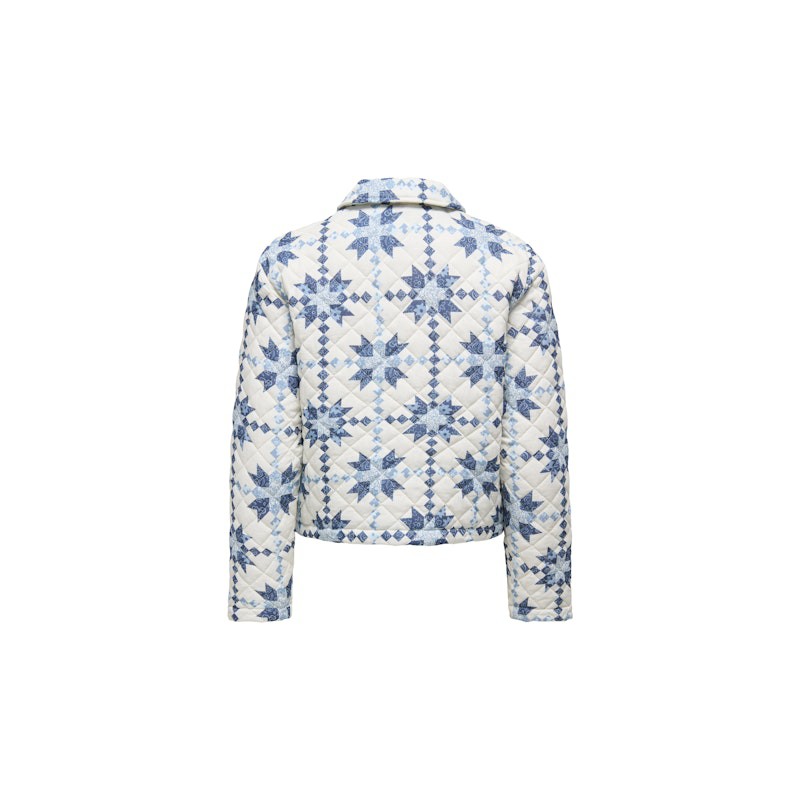 ONLY Biana Quilt Jakke - Vaporous Gray