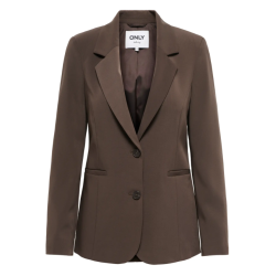 ONLY Dove L/S Fit Blazer - Chocolate Martini