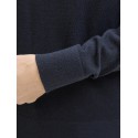 JACK & JONES Beaton Half zip Strik - Sky Captain