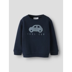 NAME IT Mini Bear Sweatshirt - Dark Sapphire