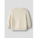 NAME IT Baby Toana L/S Strik Cardigan - Peyote Melange