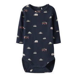 NAME IT Baby Thue L/S Bodystocking - Navy Blazer