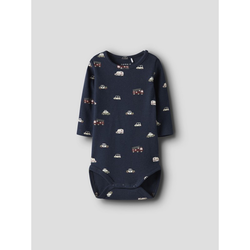 NAME IT Baby Thue L/S Bodystocking - Navy Blazer
