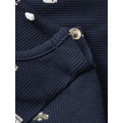 NAME IT Baby Thue L/S Bodystocking - Navy Blazer