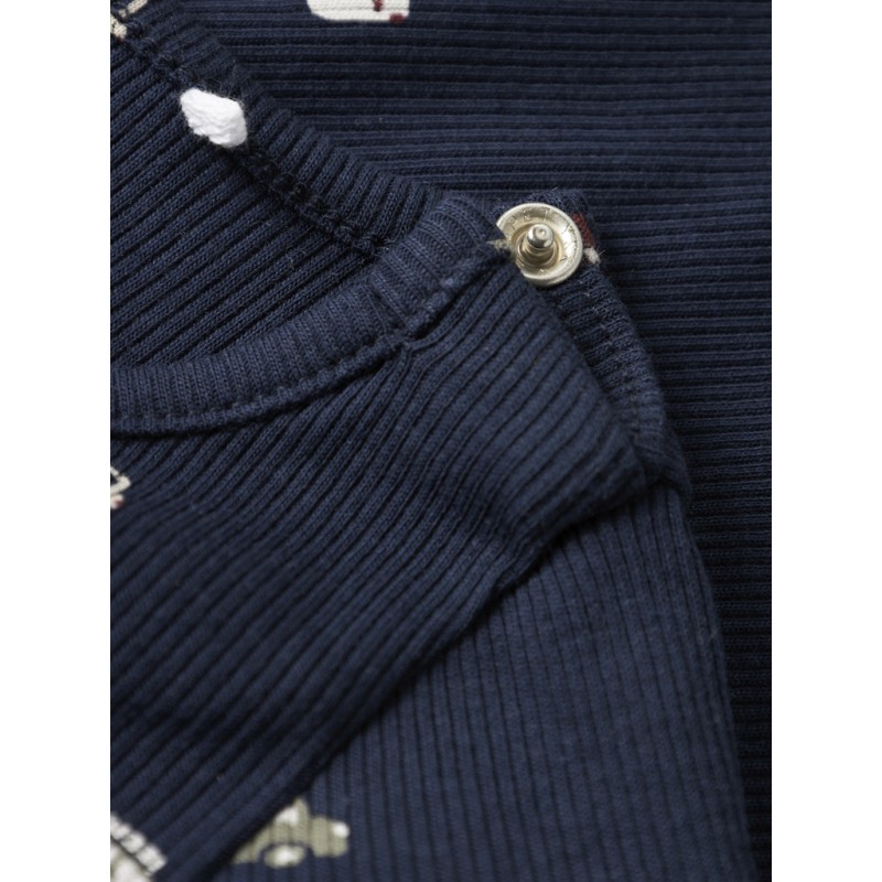 NAME IT Baby Thue L/S Bodystocking - Navy Blazer