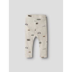 NAME IT Mini Thue Long John leggings - Peyote Melange