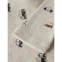 NAME IT Mini Thue Long John leggings - Peyote Melange