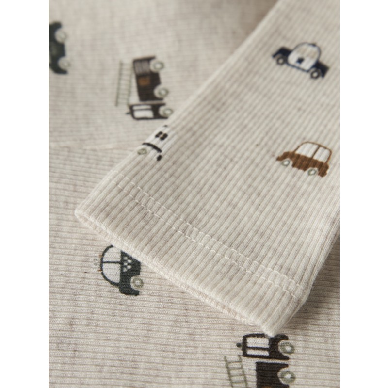 NAME IT Mini Thue Long John leggings - Peyote Melange