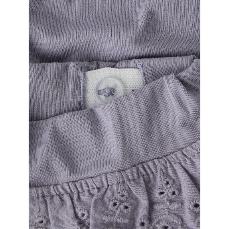 NAME IT Baby Troja Bukser - Lavender Gray