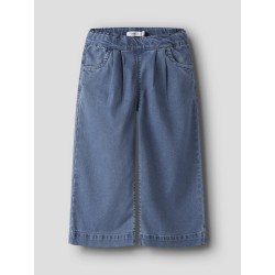 NAME IT Mini Bella Brede Pull-up Jeans  Medium Blue Denim