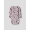 NAME IT Baby Teane L/S Bodystocking - Dawn Pink