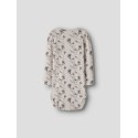 NAME IT Baby Teane L/S Bodystocking - Pumice Stone