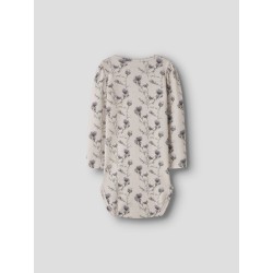 NAME IT Baby Teane L/S Bodystocking - Pumice Stone