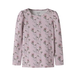 NAME IT Mini Teane L/S Slim Bluse - Dawn Pink