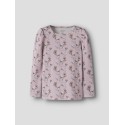 NAME IT Mini Teane L/S Slim Bluse - Dawn Pink