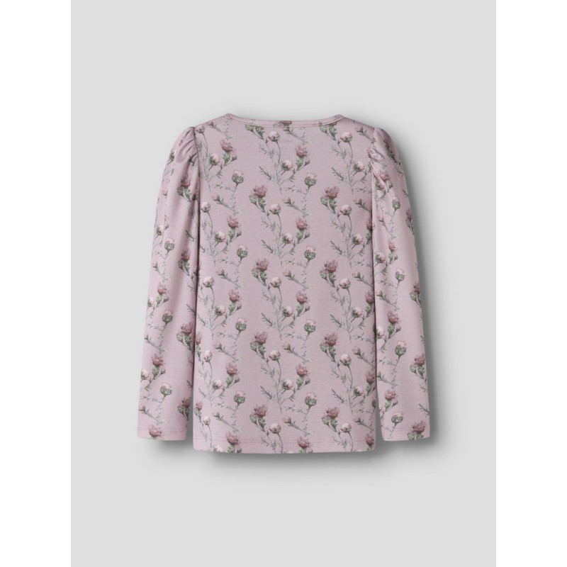 NAME IT Mini Teane L/S Slim Bluse - Dawn Pink