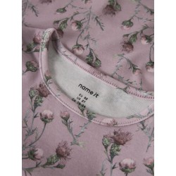 NAME IT Mini Teane L/S Slim Bluse - Dawn Pink