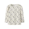 NAME IT Mini Teane L/S Slim Bluse - Peyote Melange