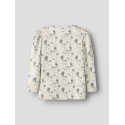 NAME IT Mini Teane L/S Slim Bluse - Pumice Stone