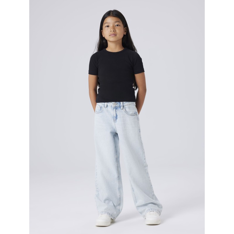 NAME IT KIDS Rose Jeans 5529 - Light Blue Denim