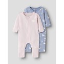 NAME IT Baby/Mini Svane Lynlås Natdragt - Endless Sky