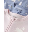 NAME IT Baby/Mini Svane Lynlås Natdragt - Endless Sky