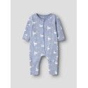 NAME IT Baby/Mini Svane Lynlås Natdragt - Endless Sky