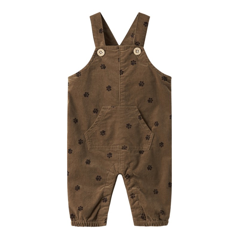 NAME IT Baby Tommi Overalls - Toasted Coconut