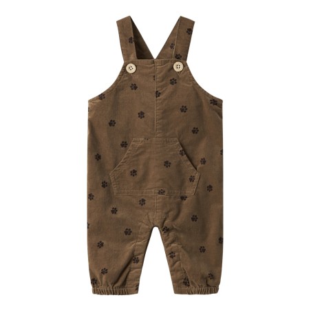 NAME IT Baby Tommi Overalls - Toasted Coconut