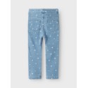 NAME IT MINI Salli Denim Leggings - Light Blue Denim / Heart