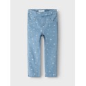 NAME IT MINI Salli Denim Leggings - Light Blue Denim / Heart