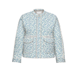 ONLY CARMAKOMA Hallie Quiltet jakke - Cloud Dancer