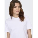 ONLY Freja Luxe T-Shirt - Bright White