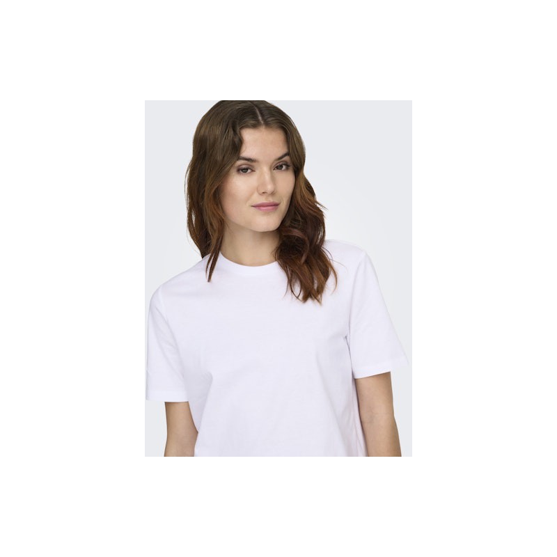 ONLY Freja Luxe T-Shirt - Bright White