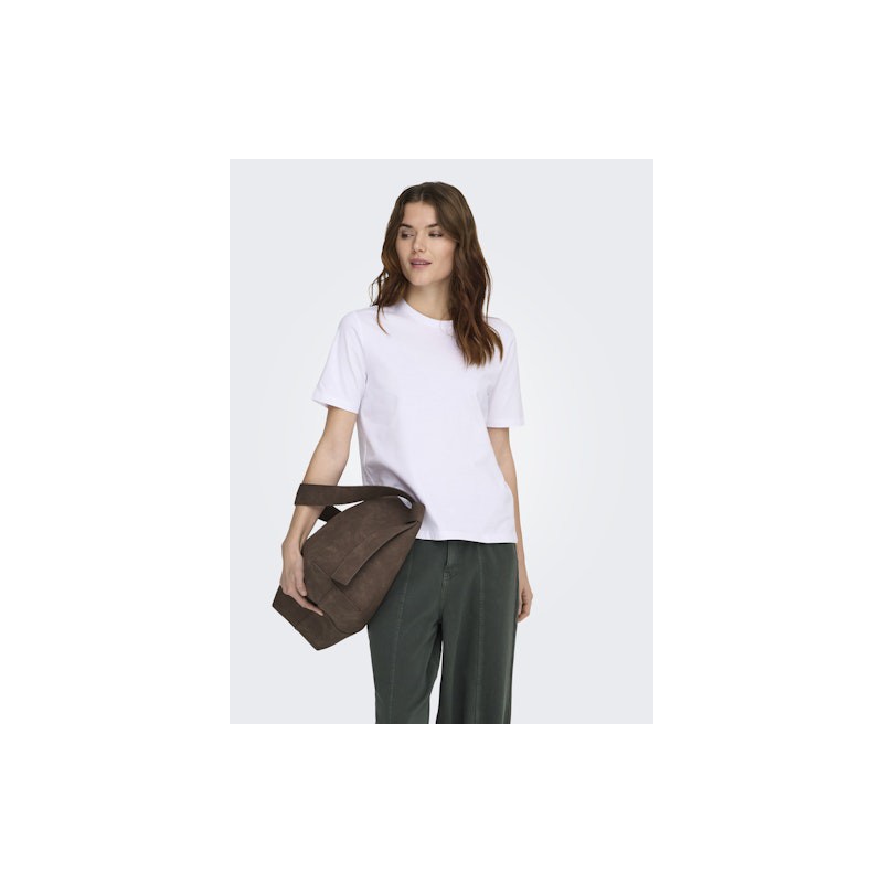 ONLY Freja Luxe T-Shirt - Bright White