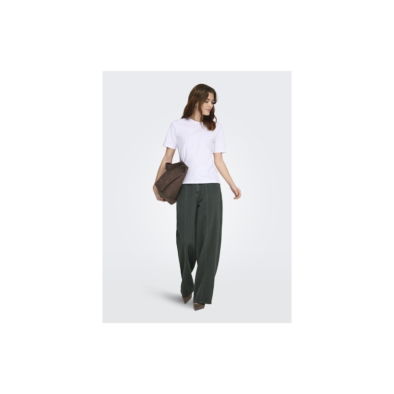 ONLY Freja Luxe T-Shirt - Bright White