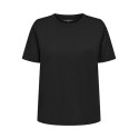 ONLY Freja Luxe T-Shirt - Sort