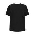 ONLY Freja Luxe T-Shirt - Sort
