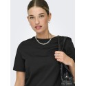 ONLY Freja Luxe T-Shirt - Sort