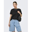 ONLY Freja Luxe T-Shirt - Sort