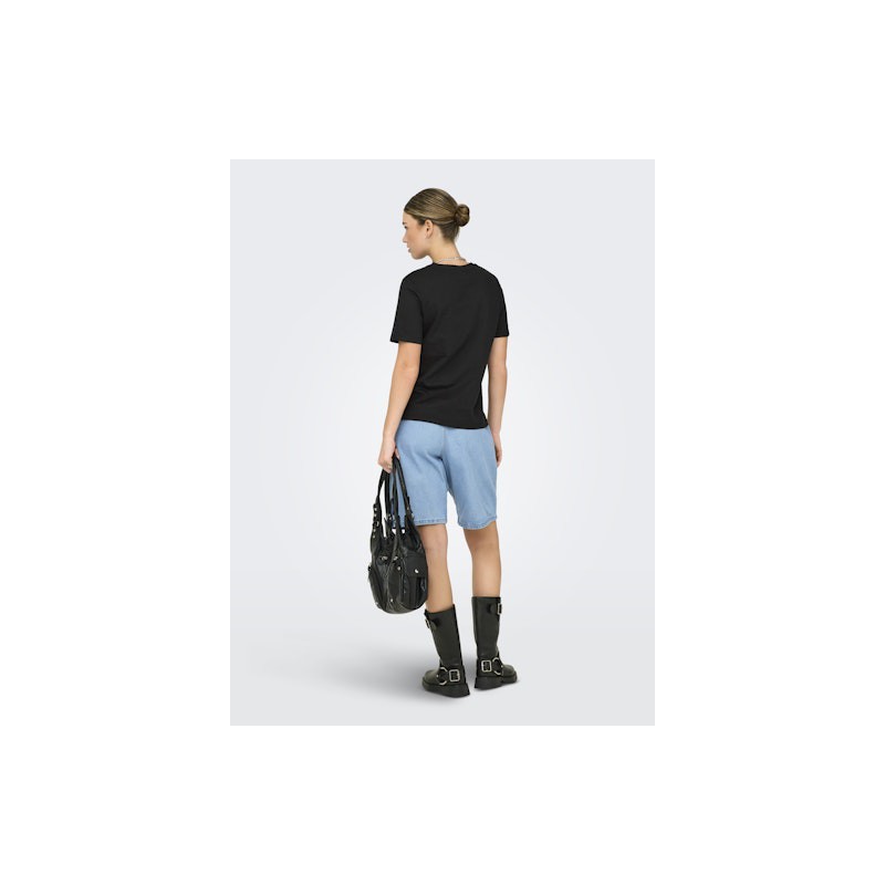 ONLY Freja Luxe T-Shirt - Sort
