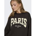 JDY Mesa langærmet sweatshirt - Ganache