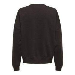 JDY Mesa L/S Broderi Sweatshirt - Ganache