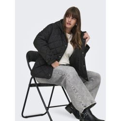 CARMAKOMA Juliet Quiltet Jakke - Sort