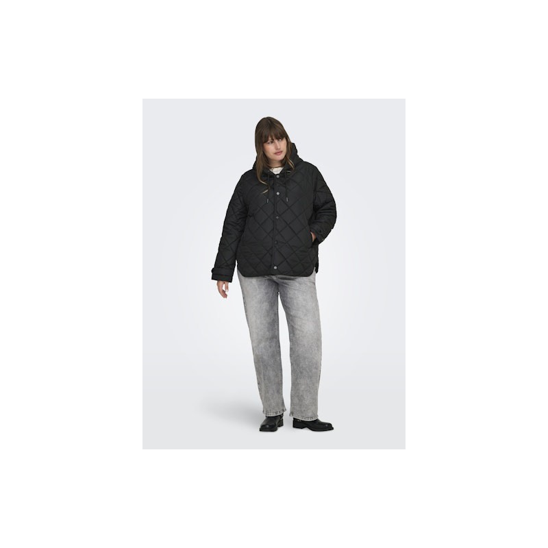 CARMAKOMA Juliet Quiltet Jakke - Sort