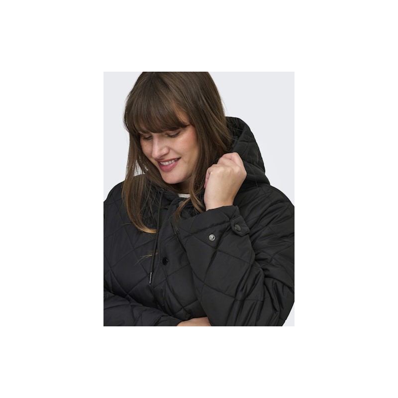 CARMAKOMA Juliet Quiltet Jakke - Sort