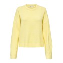 ONLY Simoni  L/S O-Neck Pullover - Mellow Yellow