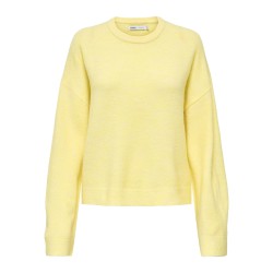 ONLY Simoni  L/S O-Neck Pullover - Mellow Yellow