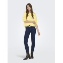 ONLY Simoni  L/S O-Neck Pullover - Mellow Yellow