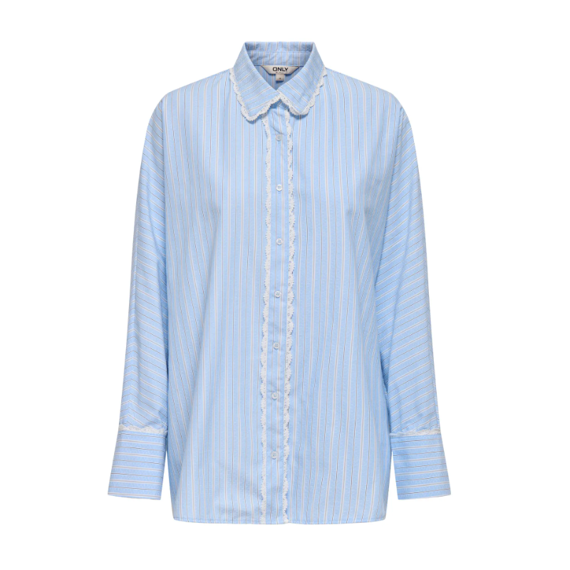 ONLY Osiris L/S Skjorte - Kentucky Blue
